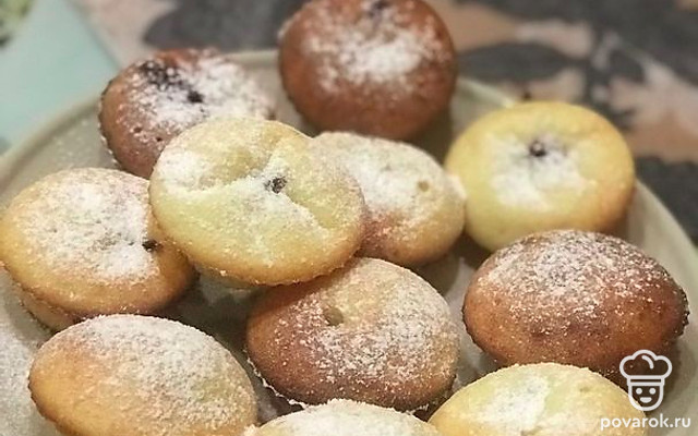 Творожные кексы — Рецепт с фото