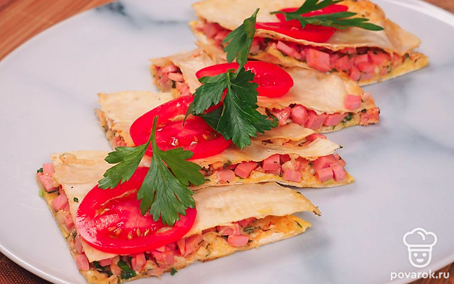 Сэндвич из лаваша — Рецепт с фото