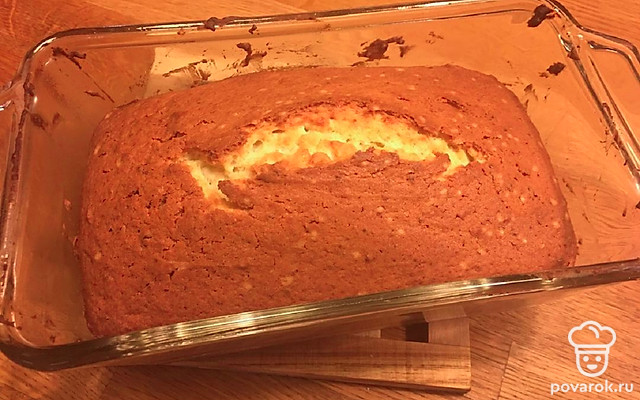 Сладкий творожный кекс — Рецепт с фото