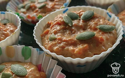 Кексики очень вкусные, когда немного остынут.