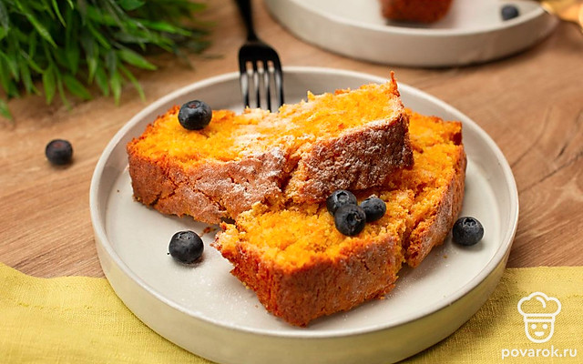 Морковный кекс — Рецепт с фото