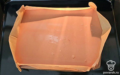 Хорошо перемешайте, вылейте в форму.