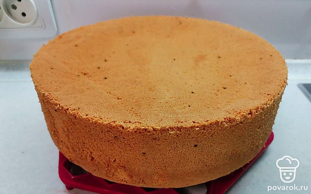 Шифоновый бисквит — Рецепт с фото