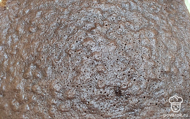 Шокобисквит с ванильным сахаром — Рецепт с фото