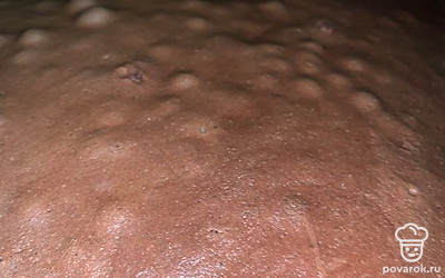 Очень шоколадный и вкусный. 