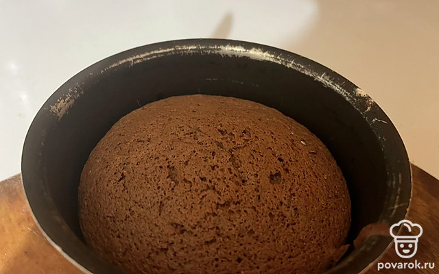 Пышный, воздушный шоколадный бисквит для вашего любимого торта — Рецепт с фото