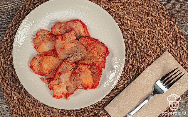 Буженина в рассоле — Рецепт с фото