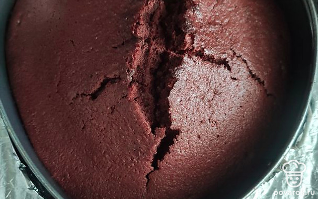 Бисквит шоколадный «От чистого сердца» — Рецепт с фото