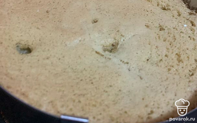 Бисквит воздушный — Рецепт с фото