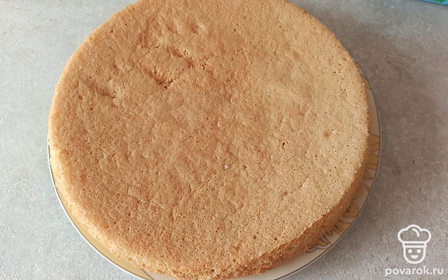 Воздушный бисквит — Рецепт с фото