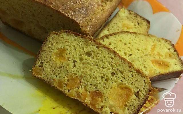 Солнечный кукурузный бисквит — Рецепт с фото