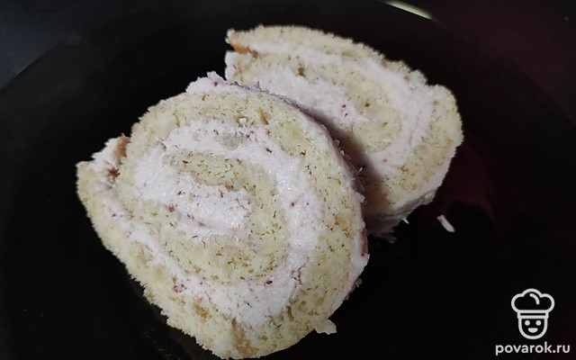 Бисквит для рулета — Рецепт с фото