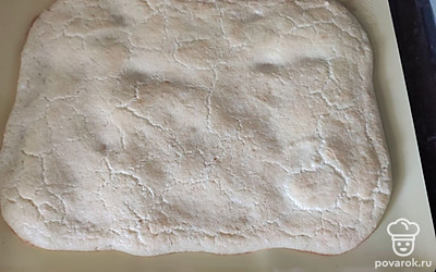 Бскрит должен получиться немного румяным.