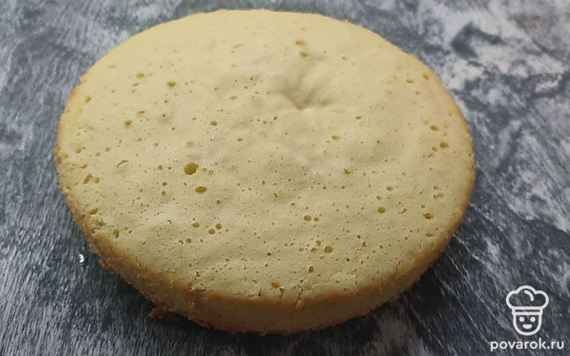 Бисквит на сметане — Рецепт с фото