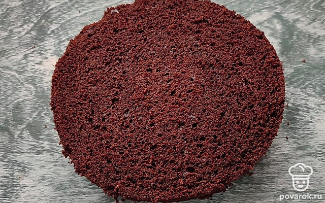 Воздушный шоколадный бисквит — Рецепт с фото