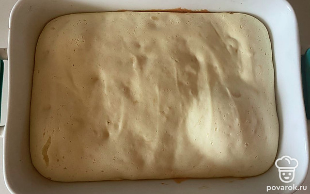 Творожный бисквит для домашнего рулета — Рецепт с фото