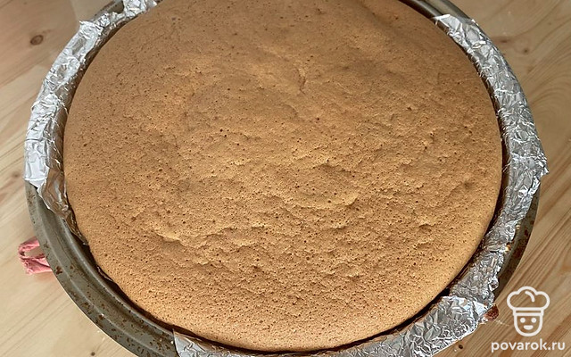 Воздушный бисквит — Рецепт с фото