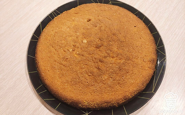 Ванильный бисквит — Рецепт с фото