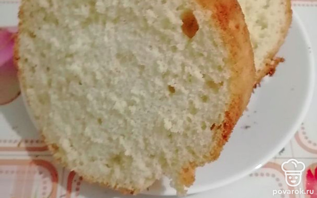 Классический пышный бисквит — Рецепт с фото