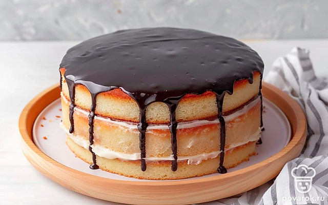 Классический бисквит — Рецепт с фото