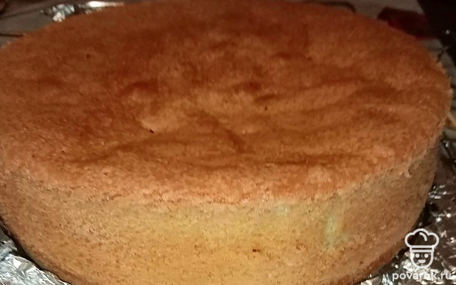 Идеальный бисквит — Рецепт с фото