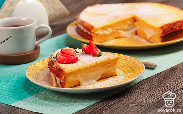 Тыквенный бисквит — Рецепт с фото