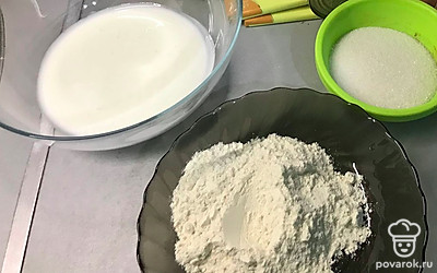 Приготовим все ингредиенты.