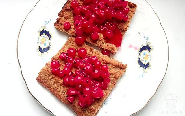 Пирожное из фасоли — Рецепт с фото