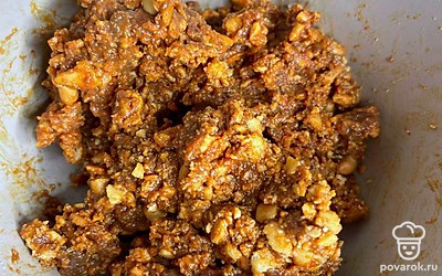 Всё тщательно перемешиваем.