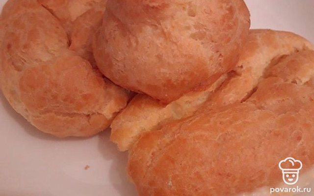 Заварное пирожное из бабушкиной кулинарной книги — Рецепт с фото