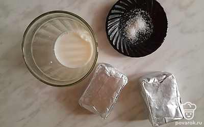 Подготовьте все ингредиенты.