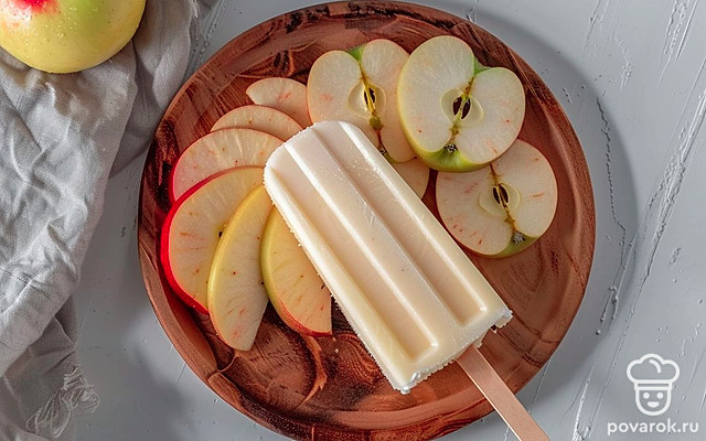 Мороженое из яблок — Рецепт с фото