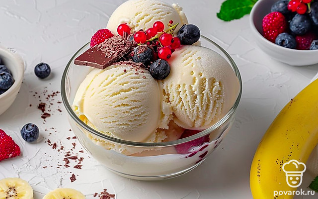 Нежное фруктовое мороженое — Рецепт с фото