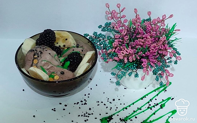 Воздушное сливочно-шоколадное мороженое — Рецепт с фото