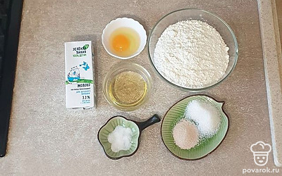 Подготовьте все ингредиенты.