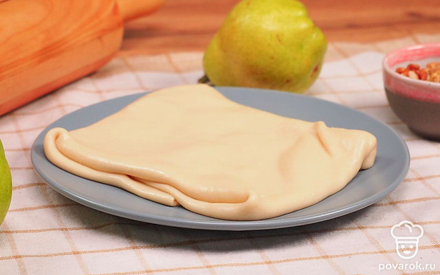 Тесто для штруделя — Рецепт с фото