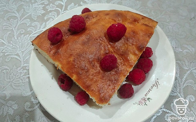 Нежный пирог на сметане — Рецепт с фото