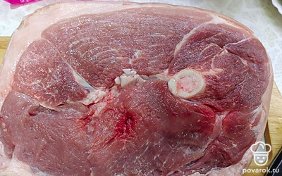 Возьмите хороший кусочек мяса.