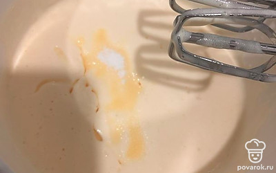 Добавить сахар.