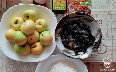 Подготавливаем все необходимые продукты.