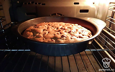 Выпекайте 40 мин при температуре 180 градусов.