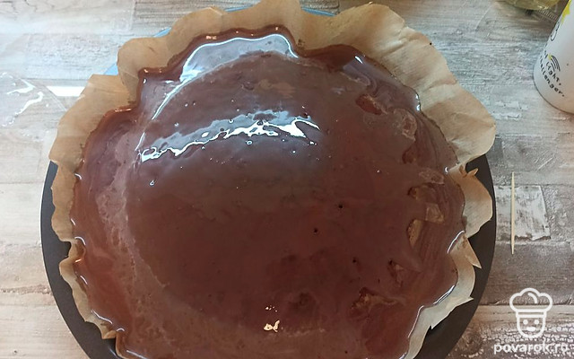 Шоколадный пирог с какао — Рецепт с фото