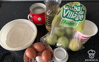 Подготовим все ингредиенты.