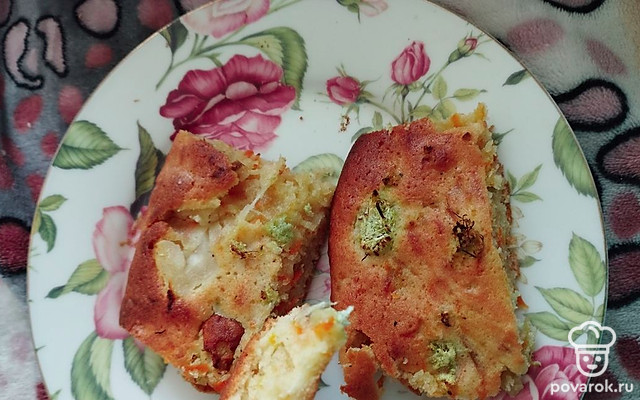 Морковный пирог с сельдереем — Рецепт с фото