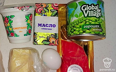 Подготовим все ингредиенты.