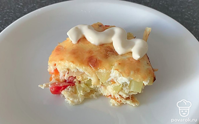 Фриттата с овощами — Рецепт с фото