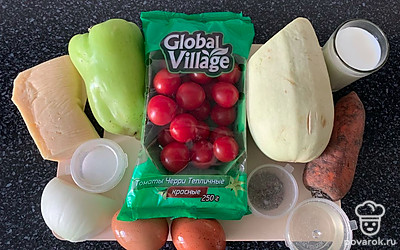 Подготовьте все ингредиенты.