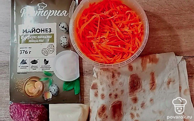 Подготовьте все ингредиенты.