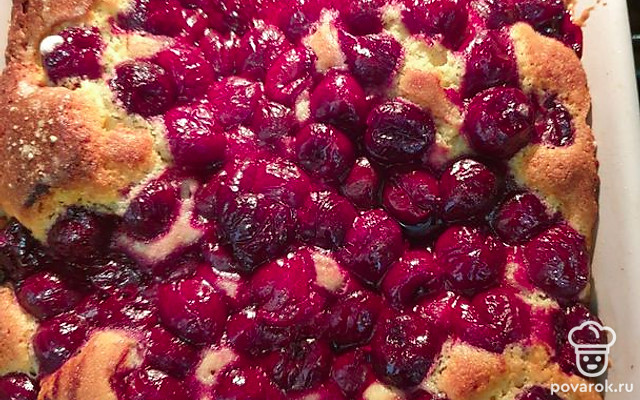 Кекс вишневый — Рецепт с фото