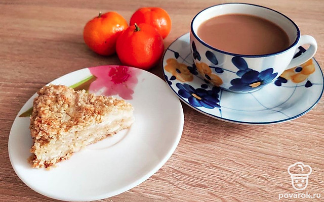 Сметанник с овсяными хлопьями и сливочным маслом — Рецепт с фото